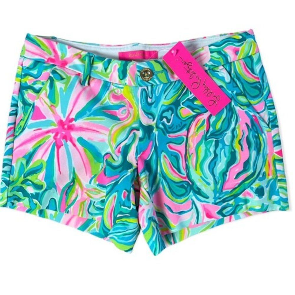 Lilly Pulitzer Callahan Knit Short Size 00 NWT
